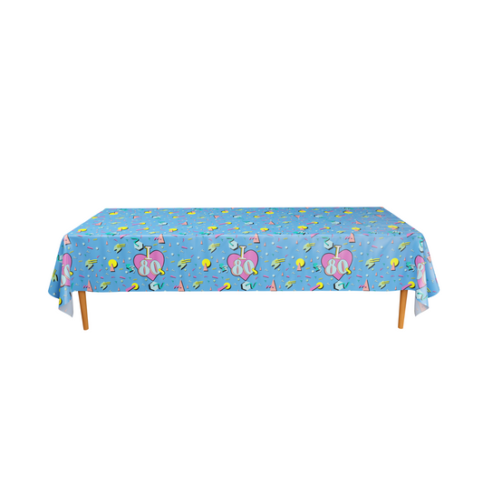 Throw It Back to the 80s with Discount Party Supplies Table Covers!