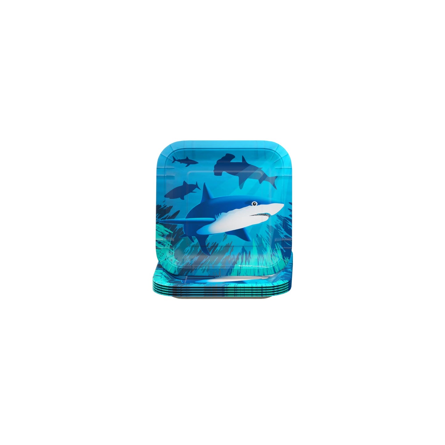 Shark Party Supplies Packs (100 Pieces for 16 Guests)