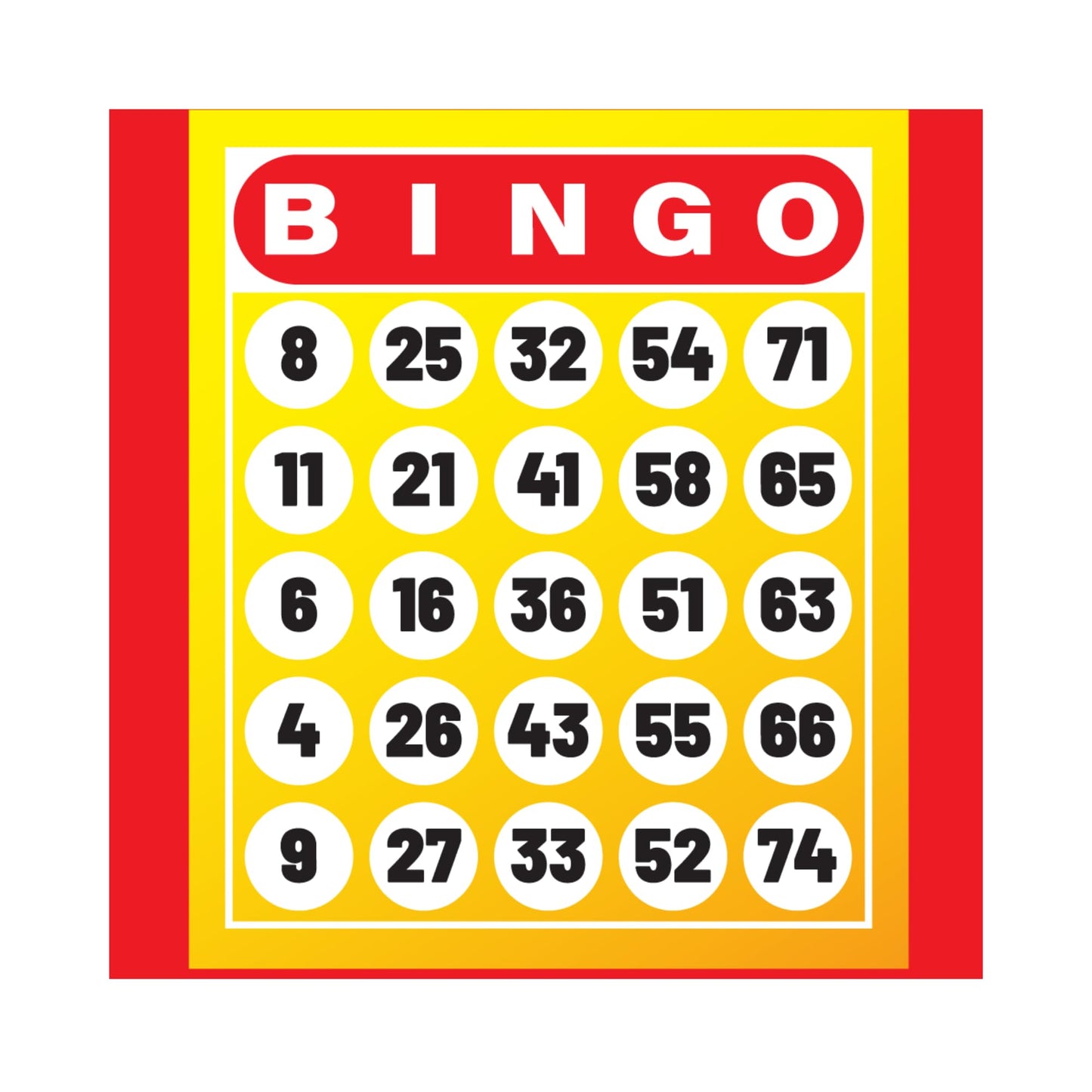 Bingo Party Supplies Packs (116 Pieces for 16 Guests)