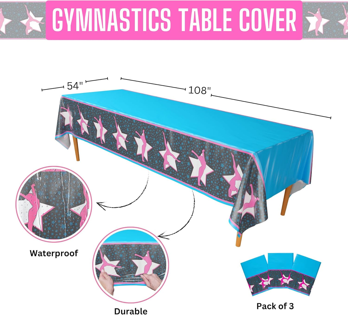 Gymnastics Table Covers (Pack of 3)