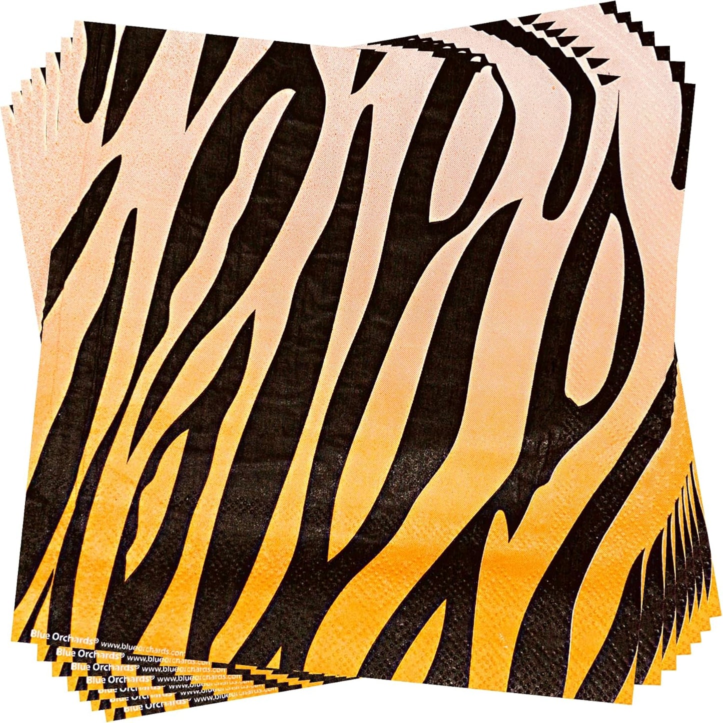 Tiger Stripe Lunch Napkins (100 Pack)