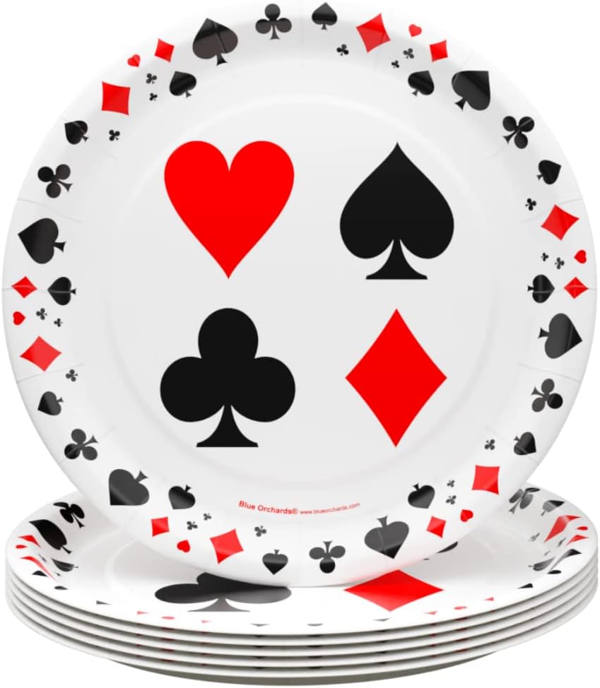 Casino Party Supplies Pack (100 Pieces for 16 Guests)