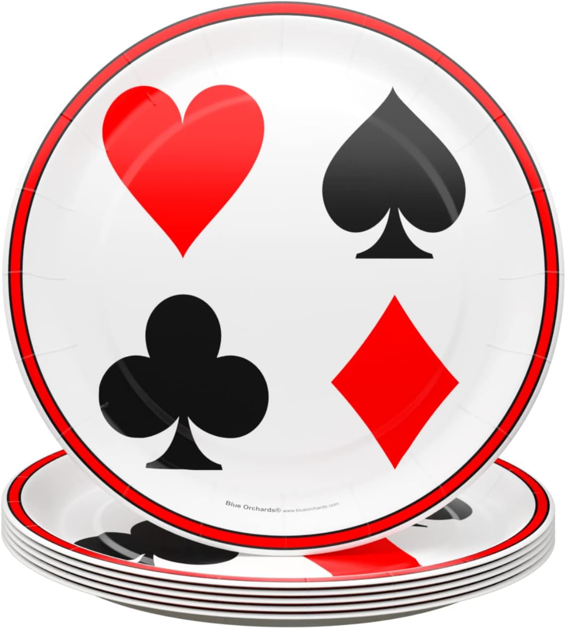 Casino Party Supplies Pack (100 Pieces for 16 Guests)