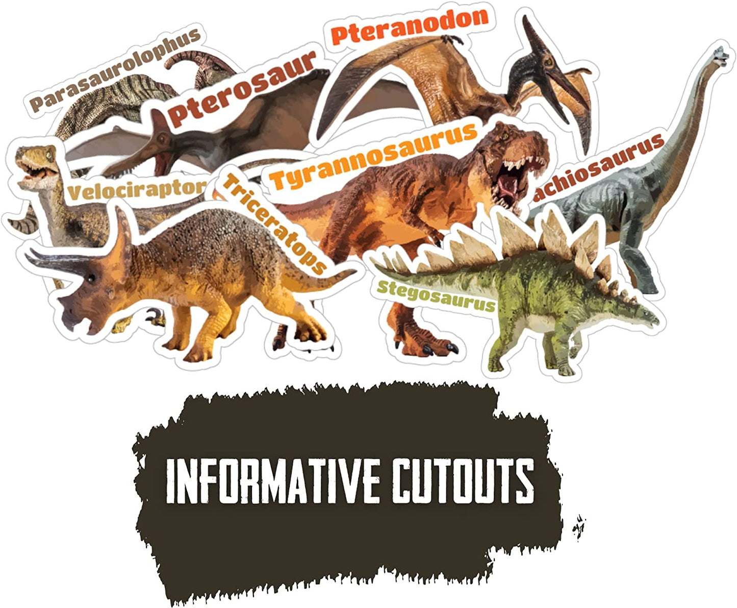 Dinosaur Party Hanging Swirls (46 Pieces)