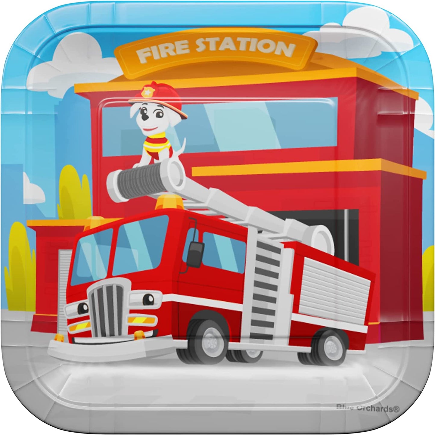 Firefighter Value Party Supplies (64 Pieces for 20 Guests)