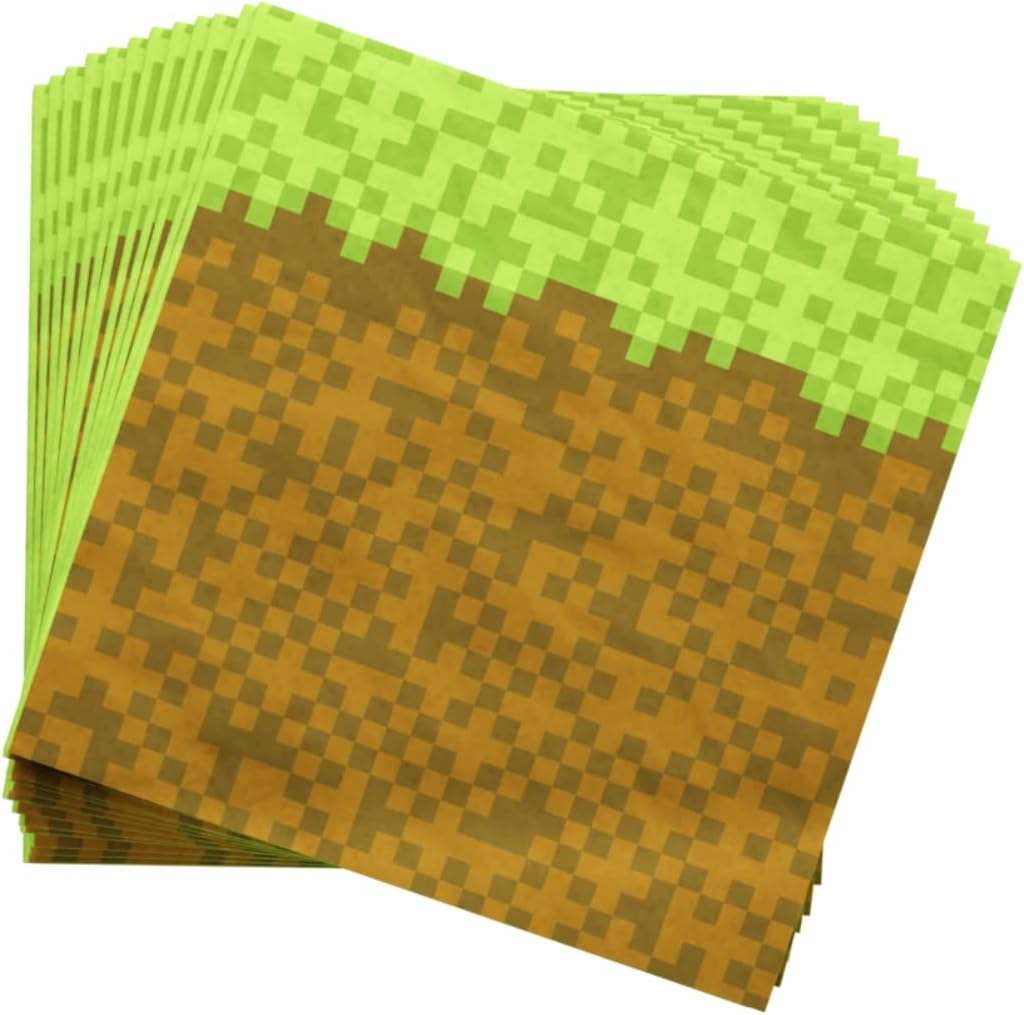 Mining Fun Party Supplies Packs (116 Pieces for 16 Guests)