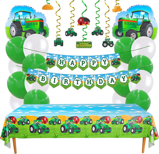 Tractor Party Decorations Pack (47 Pieces)