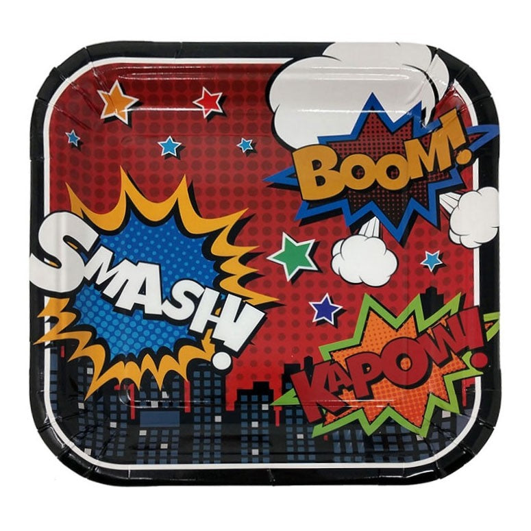 Superhero Standard Party Pack (For 16 Party Guests) kit birthday