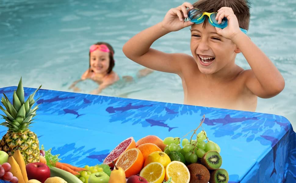 Shark Table Covers - 54in x 108in (3 Pack)