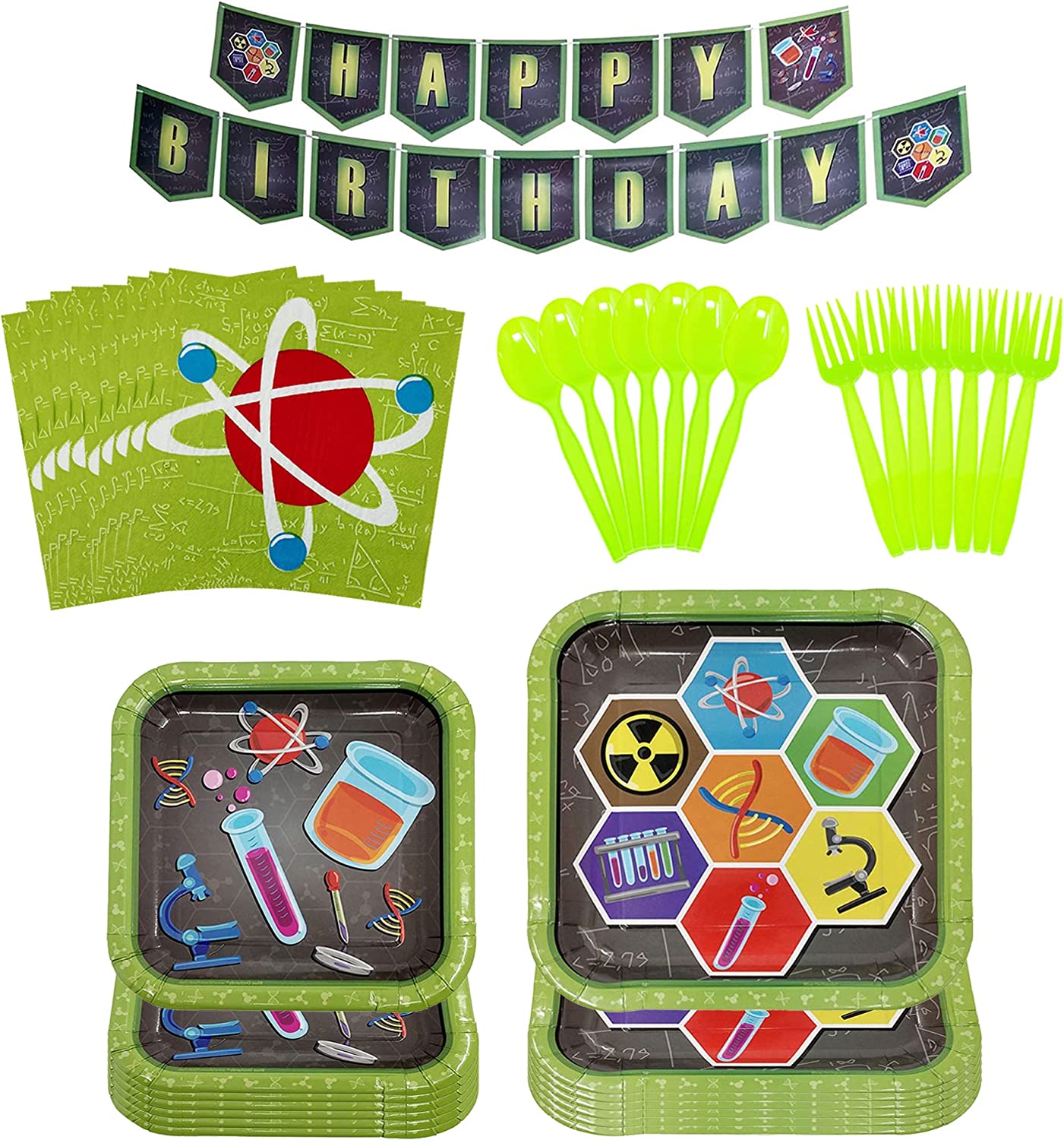 Science Party Supplies Packs (For 16 Guests)