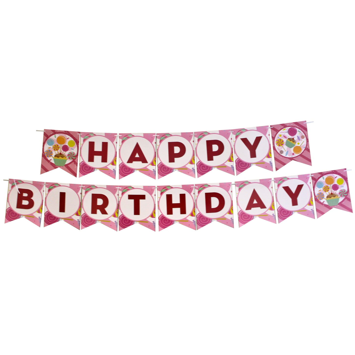 Candy Party Banner, Candy Happy Birthday Banner, Ice Cream Party Banner, Candyland Birthday Party Banner