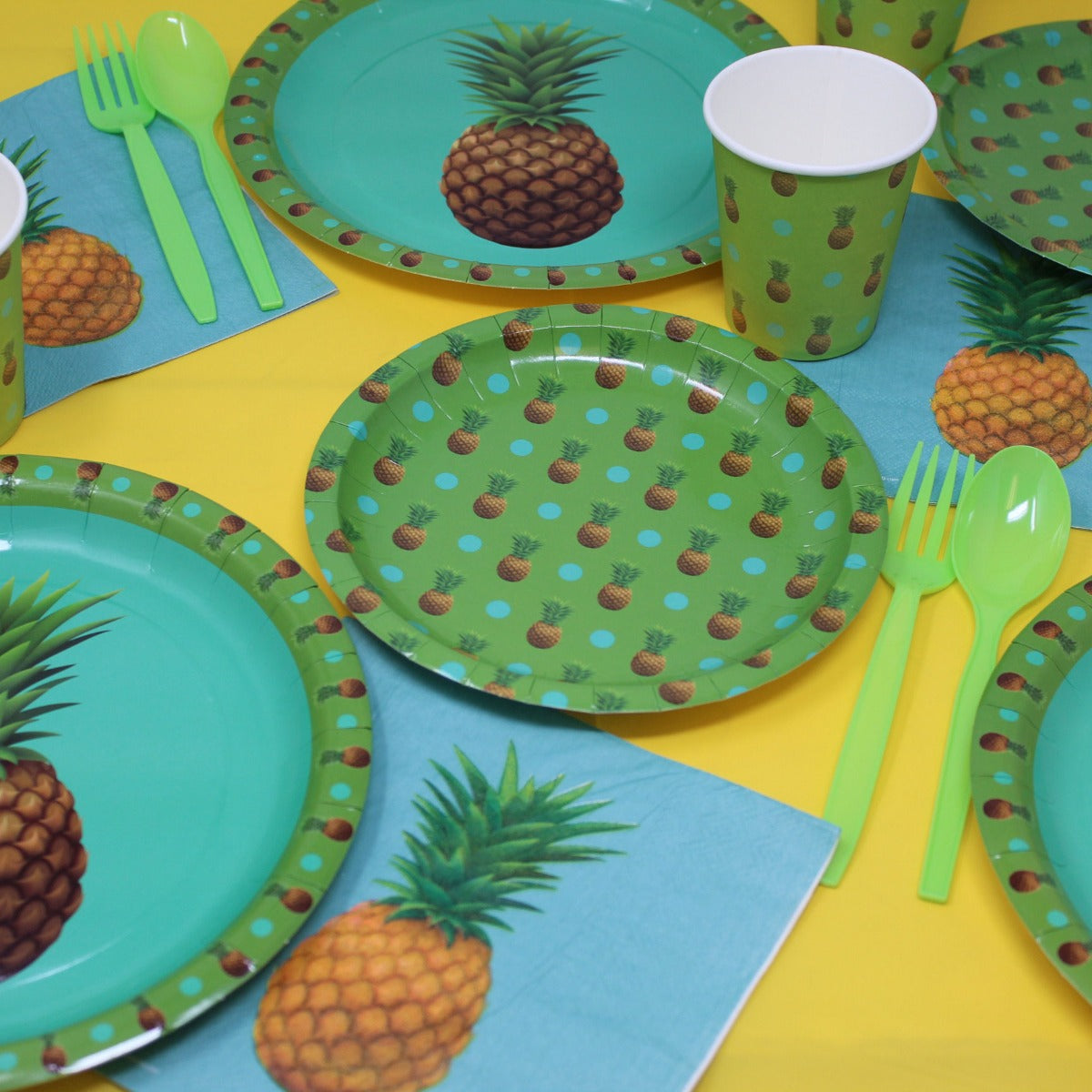  pineapple party supplies packs