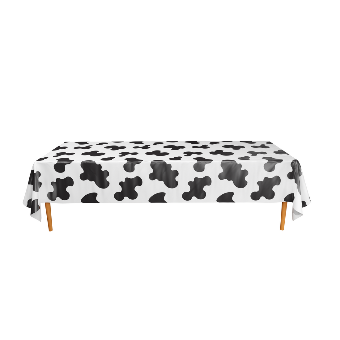 Moo-ve Over Boring Tablecloths: Spice up your Party with Cow Table Covers!