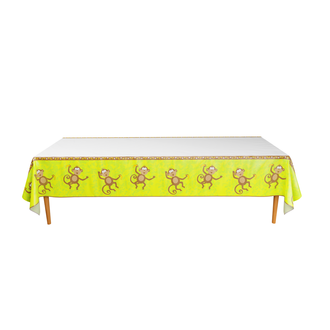 Swing into Fun with Discount Party Supplies' Monkey Table Cover!