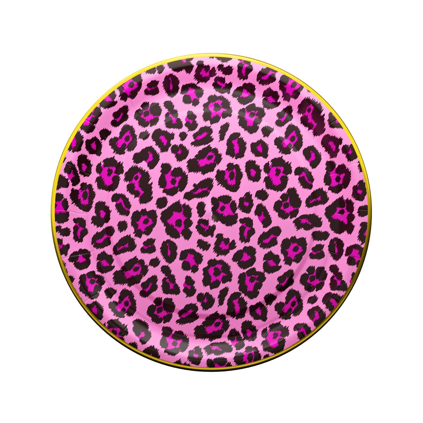 Pink Leopard Party Supplies Packs (100 Pieces for 16 Guests)