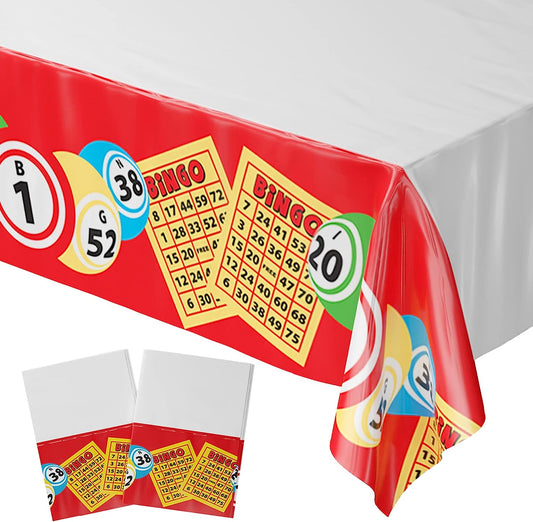Bingo Table Covers (Pack of 2) - 54"x108" XL