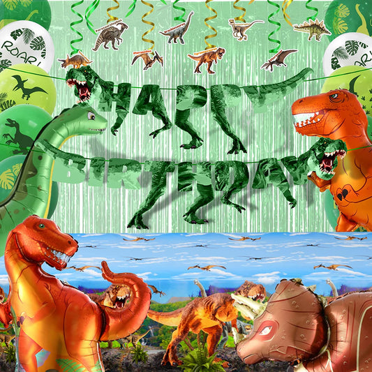 Dinosaur Party Decorations Pack (51 Pieces)