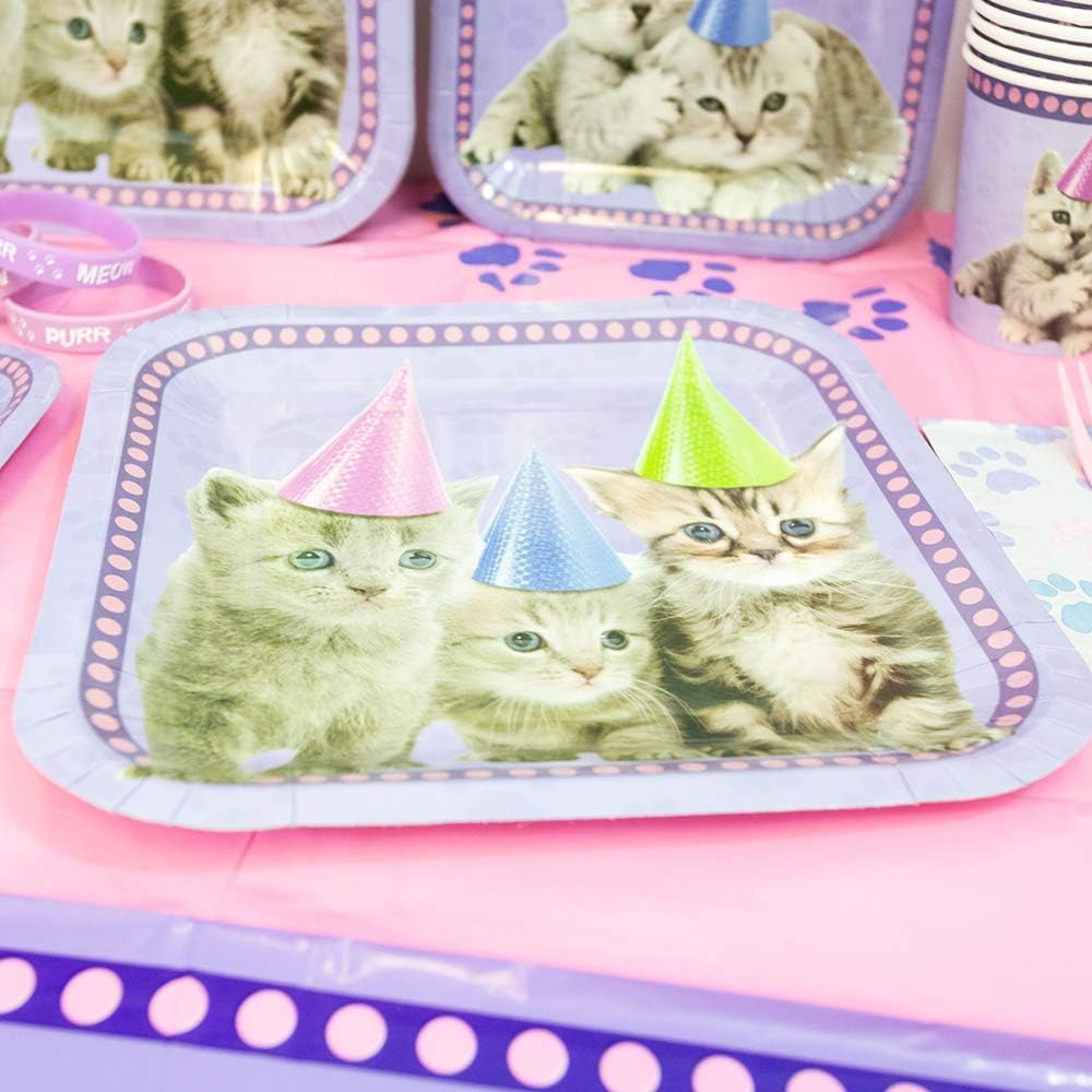 Kitten Party Table Covers (Pack of 3) - 54"x108" XL