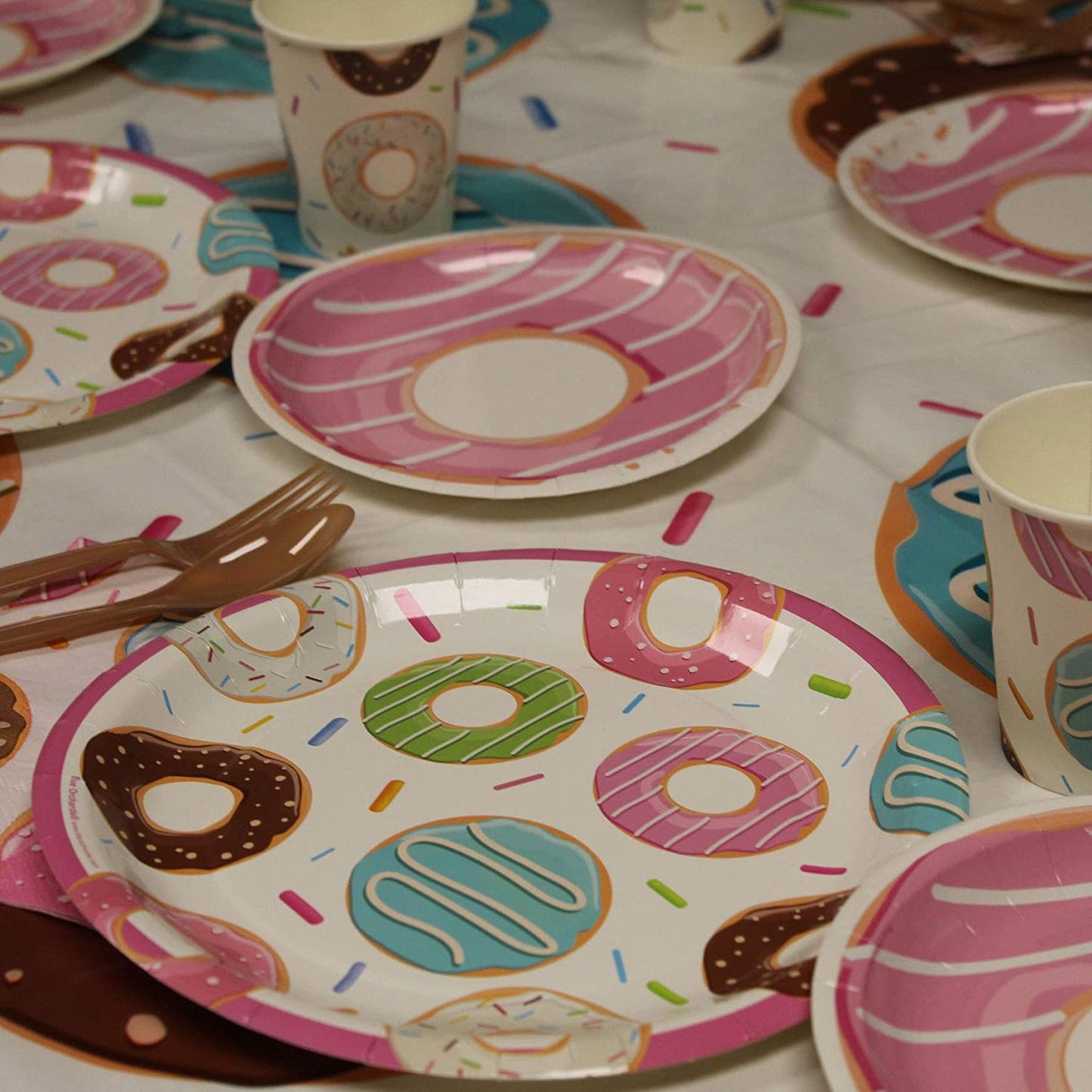 Donut theme tablewares