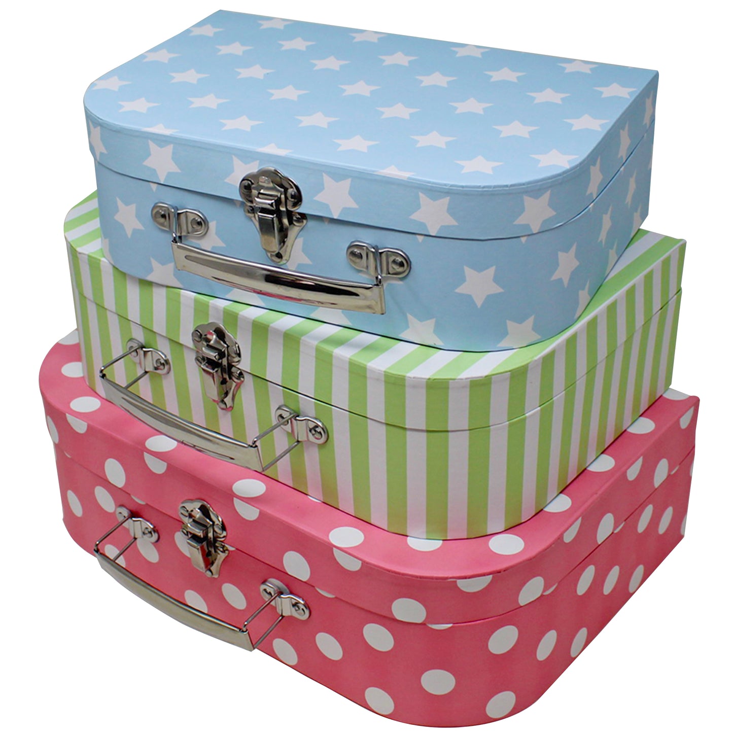 Pastel Chests - 3 Sizes (3 Pack)