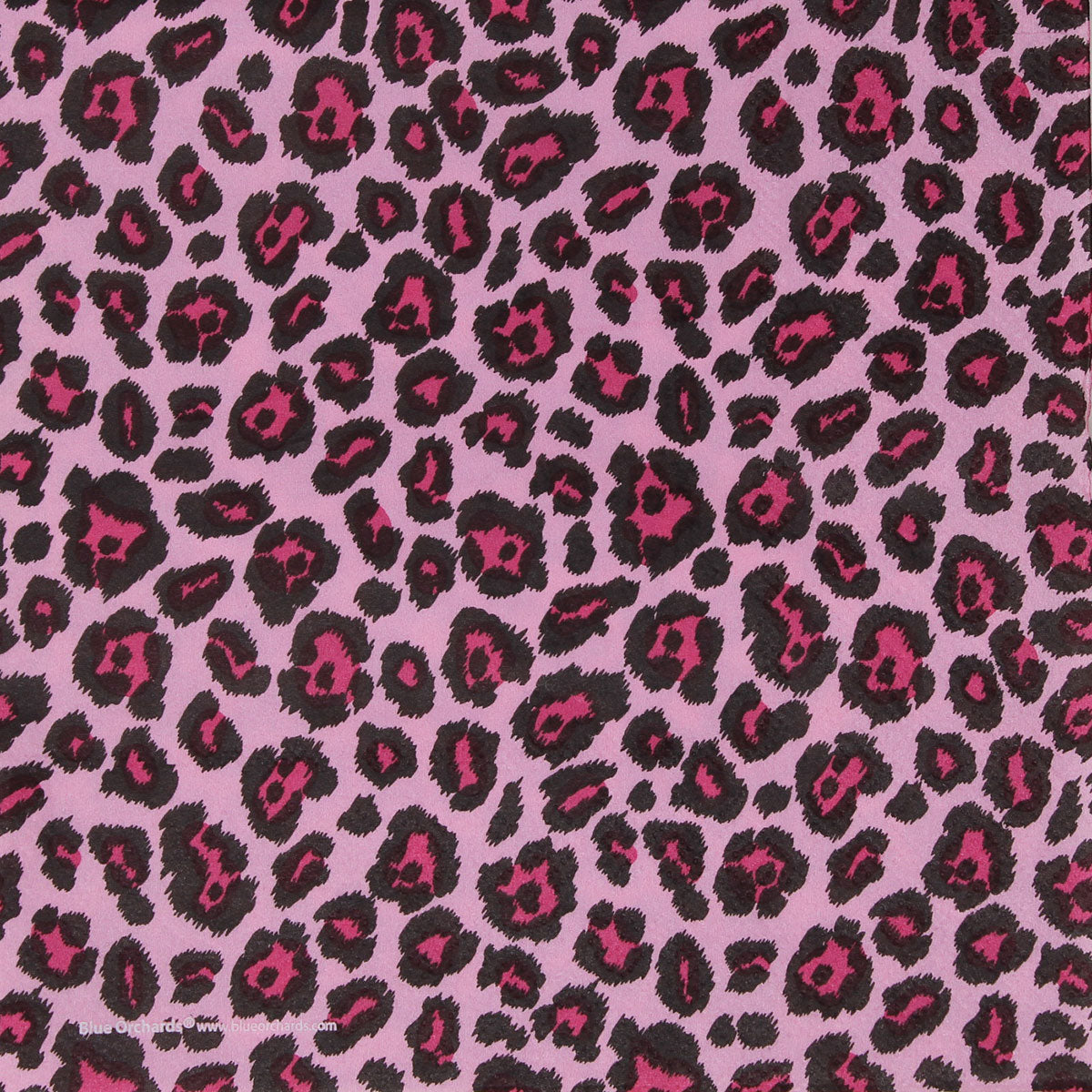  all items have a leopard print design that covers tableware just instead of brown it is hot pink
